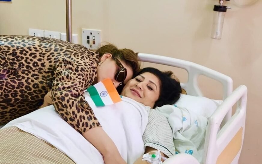 Urvashi Rautela’s mother hospitalised, actor seeks prayers for her recovery | Bollywood